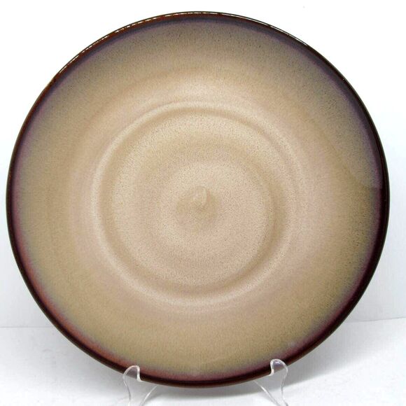 Sango Nova Brown 12" Round Platter - Picture 1 of 8